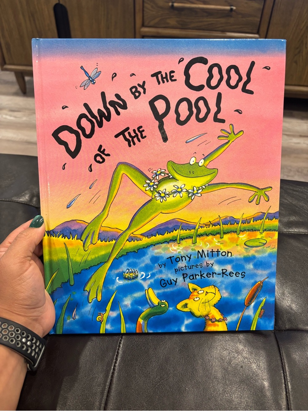 Down by the Cool of the Pool - Colorful Frog Kids Book